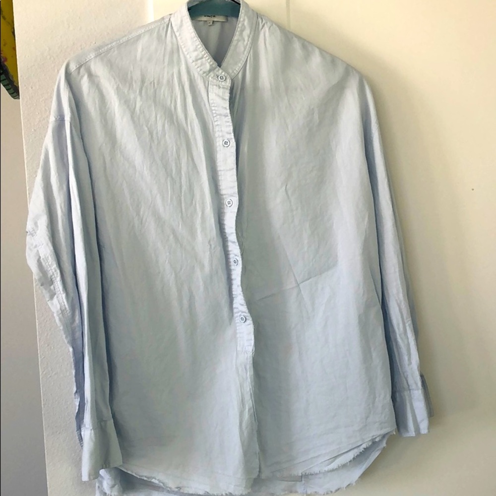 Raw edged Vince blouse